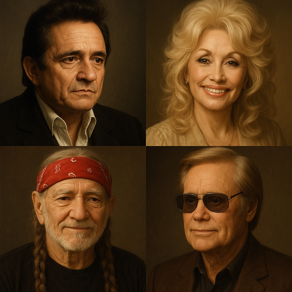 Najbardziej rozpoznawalne głosy w historii country.