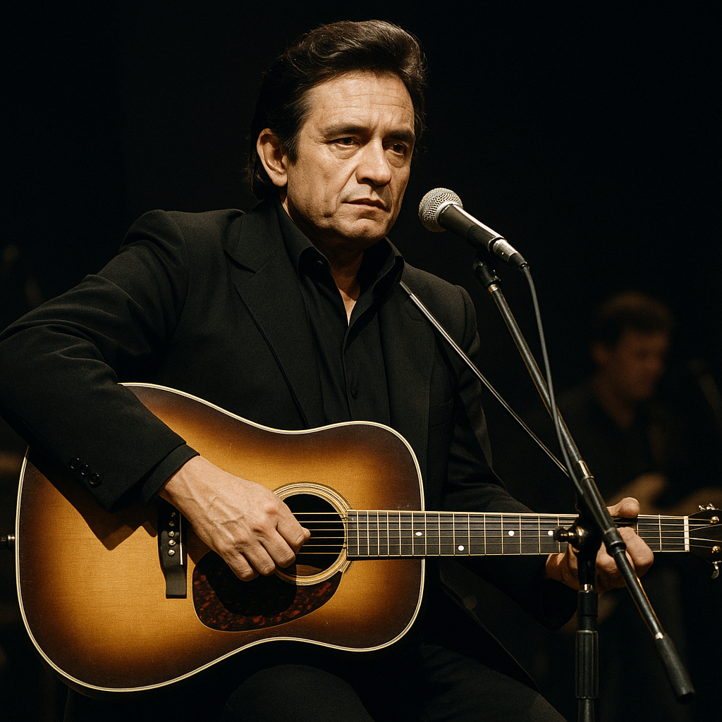 Wpływ Johnny’ego Casha na współczesną muzykę.