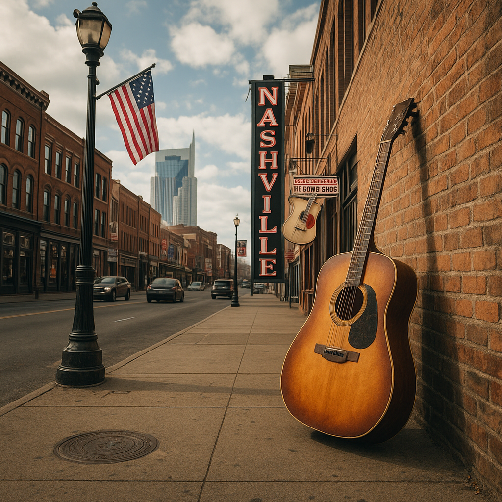 Wpływ Nashville jako stolicy muzyki country na kulturę USA.