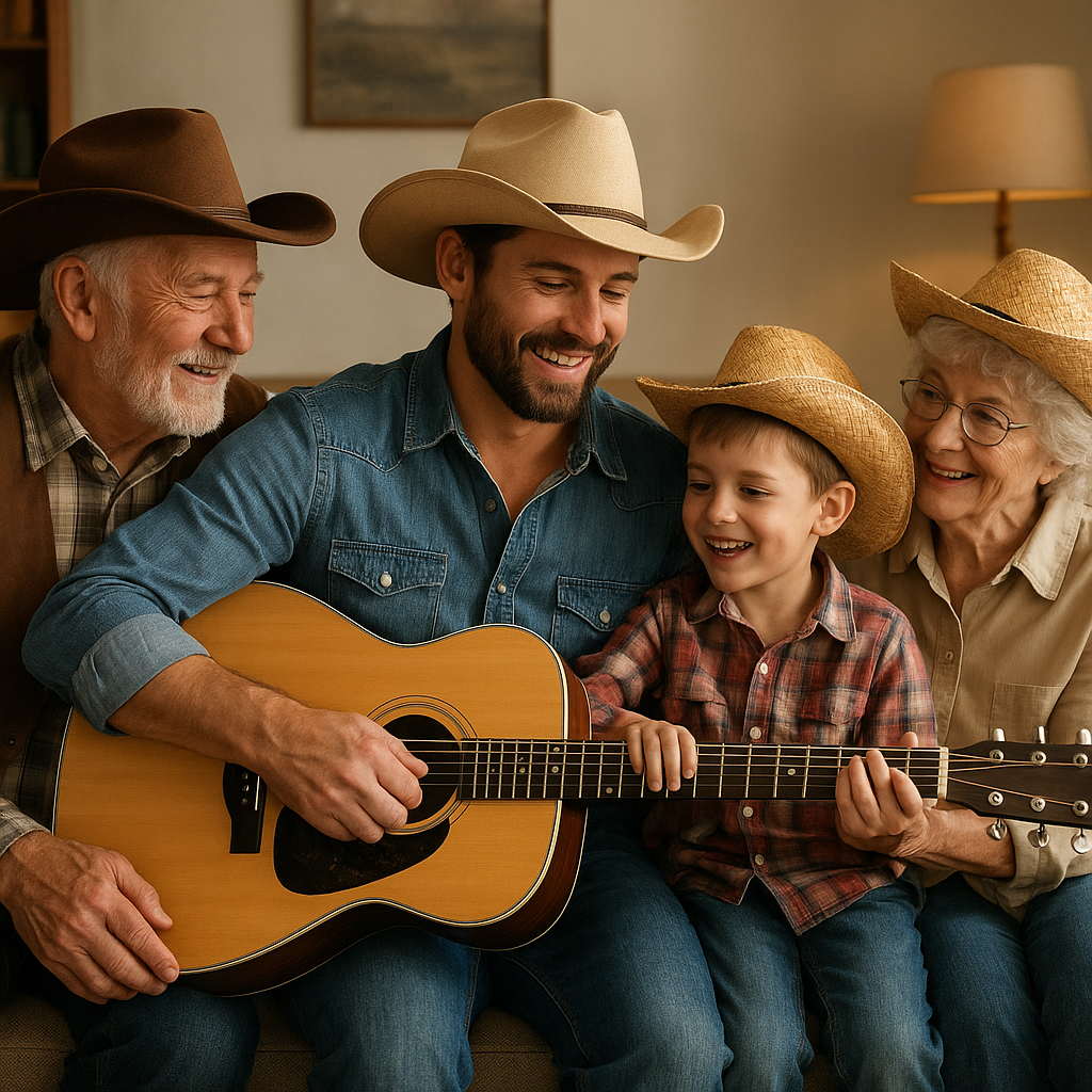 Jak country łączy pokolenia – dziadkowie, rodzice i wnuki przy tej samej muzyce.