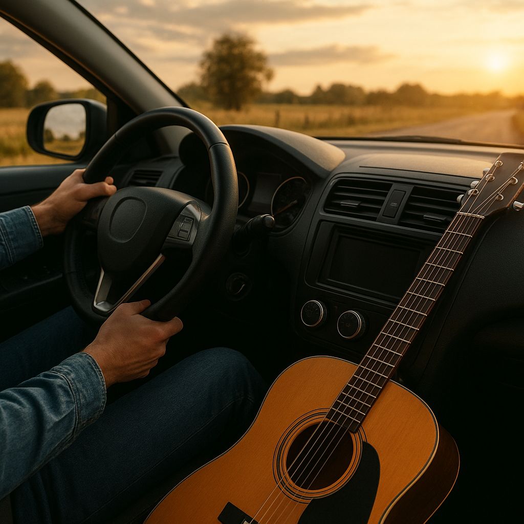 Najlepsze piosenki country do samochodu.